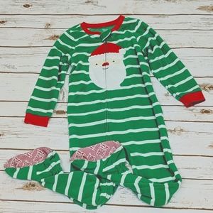 Carter's Just One You Santa Footie PJ's 5T